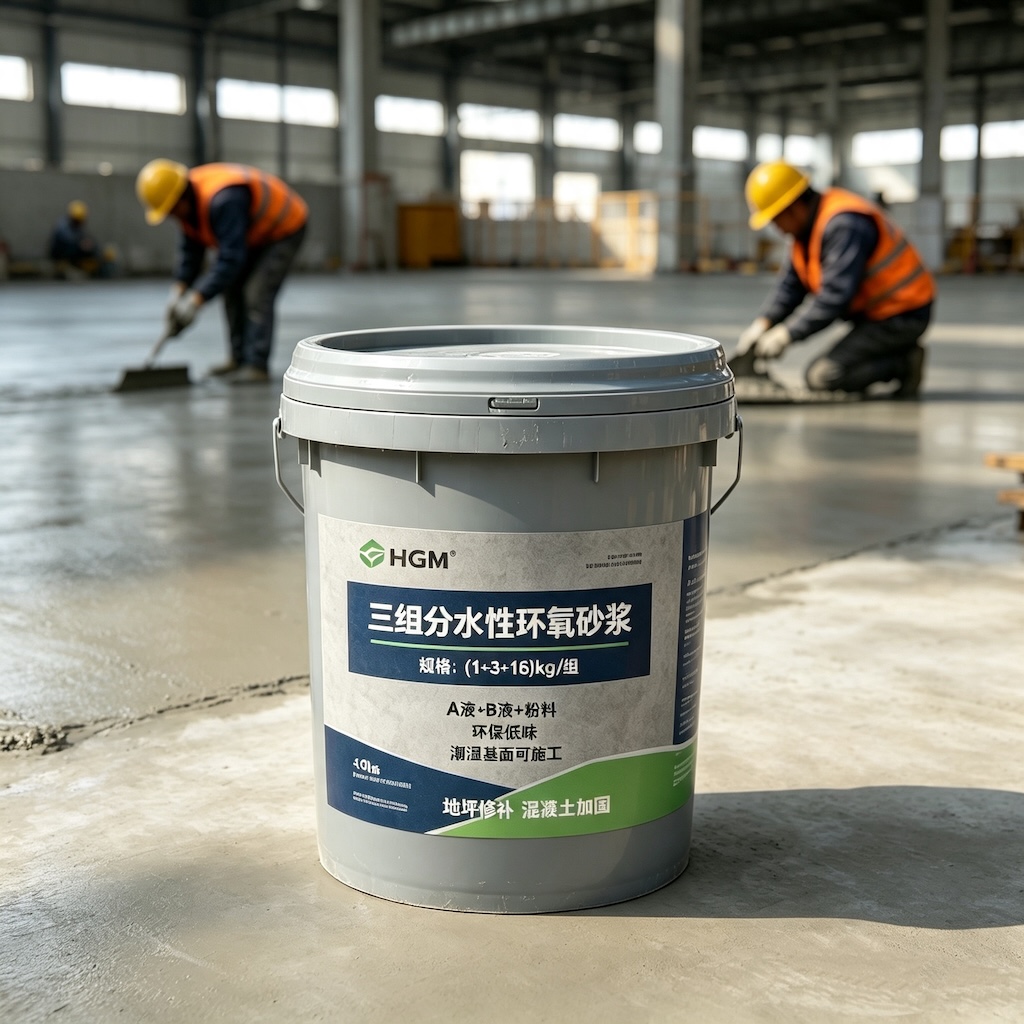 新乐三组份水性环氧砂浆